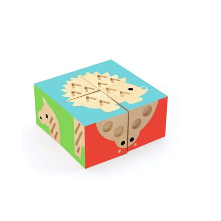 Wooden Cube Puzzle "DJECO"