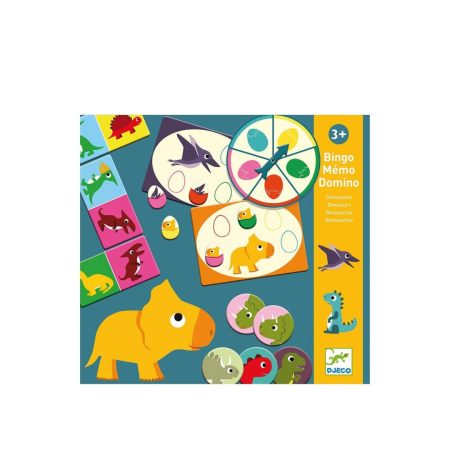 Dinosaur Bingo Memo "Djeco"