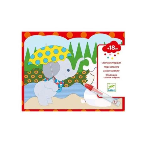 Hidden Outside Magic Colouring "Djeco"