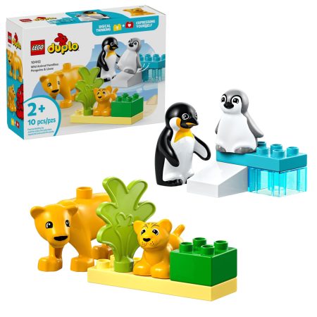 LEGO DUPLO Wild Animal Families Penguins & Lions (10442)