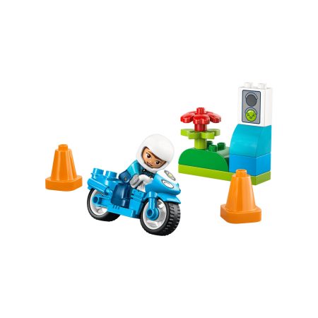 LEGO DUPLO Town Blue Police Motorcycle (10471) - image 2